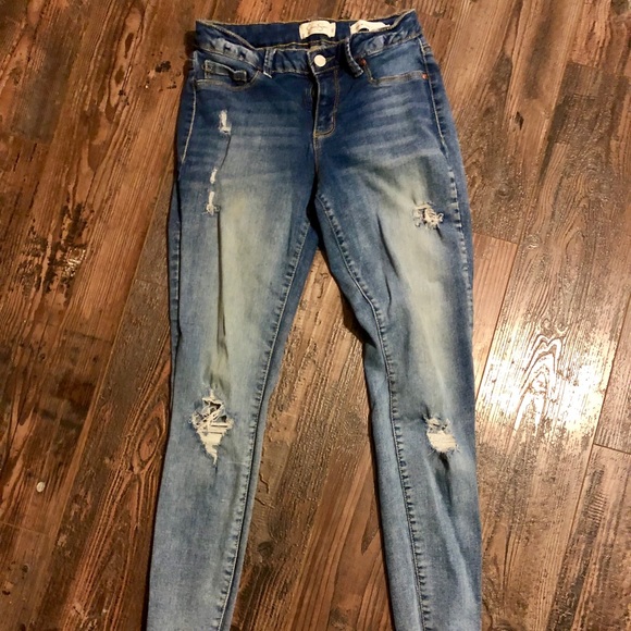 Jessica Simpson Denim - Jessica Simpson skinny distressed skinny jeans